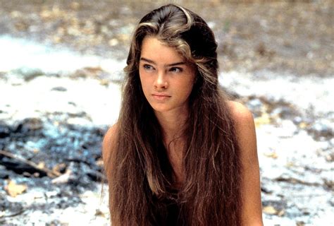 brooke shields nude the blue lagoon|Brooke Shields flashes NIPPLES in raunchy shower scene from。